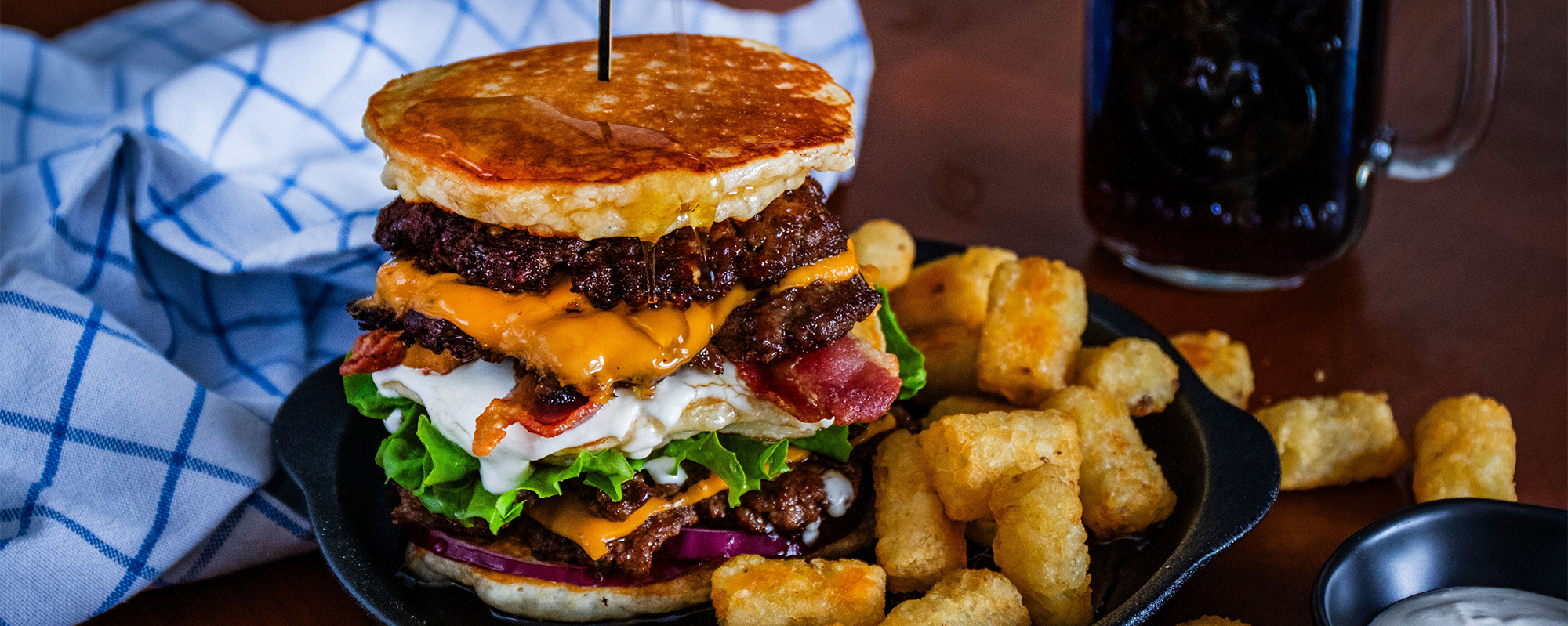 Pannukakku Smash-burger